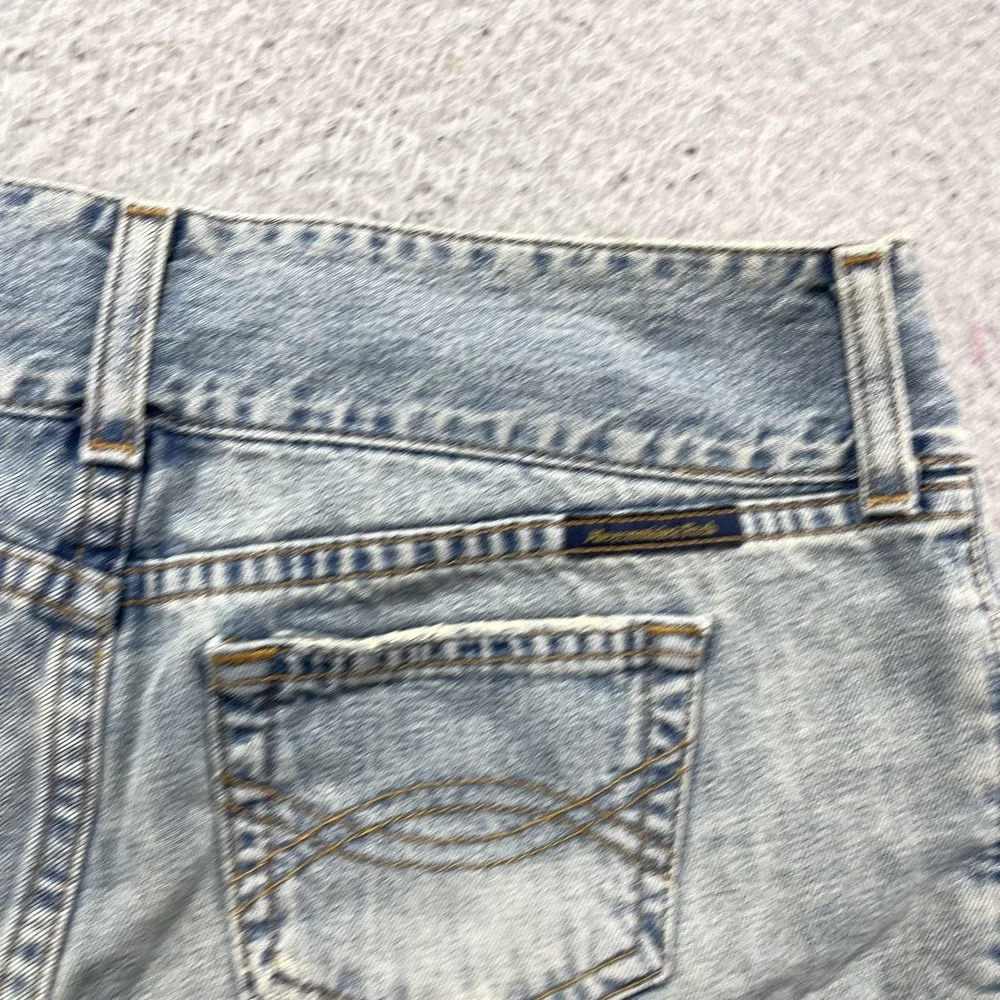 Abercrombie & Fitch Shorts Womens 4 Blue Denim Cut-Off 2